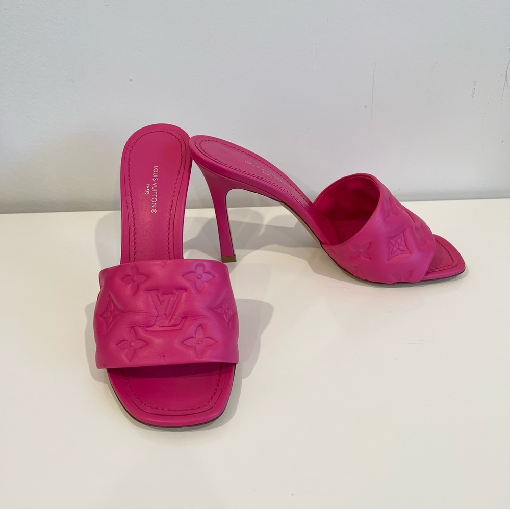 Louis Vuitton Revival Mule Heels